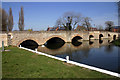 Nine Arch Bridge and mooring area, Thrapston