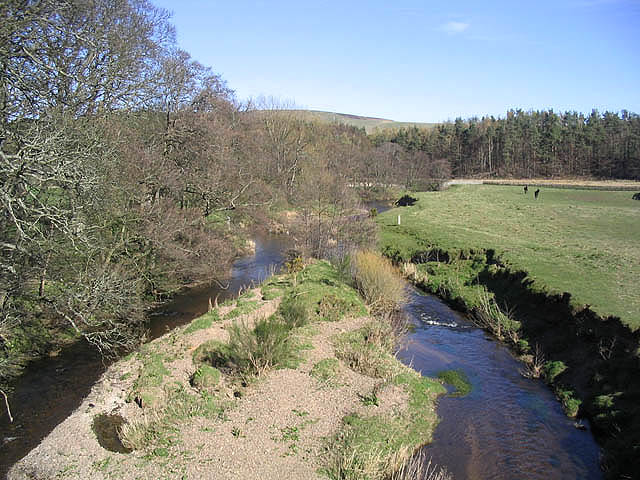 The River Till from Bewick Bridge
