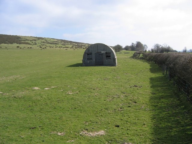 Nissen Hut on Newchurch Hill