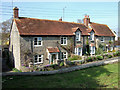 Cottages near the church at Henstridge