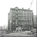 Demolition in streets behind Nelson Street