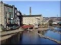 The River Calder, Sowerby Bridge