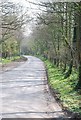 Road past Higher Berrycourt