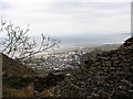 Fairbourne from Golwen Quarry