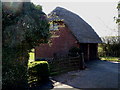 Modern thatched garages