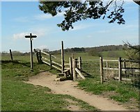 SE2841 : Stile on The Dales Way by Rich Tea