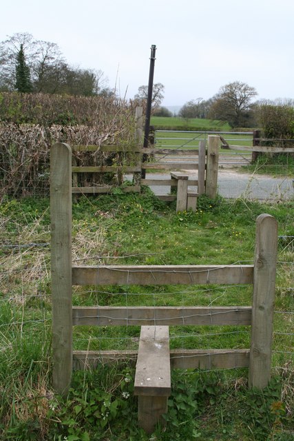 Double Stile & Gate © Geoff Evans :: Geograph Britain and Ireland