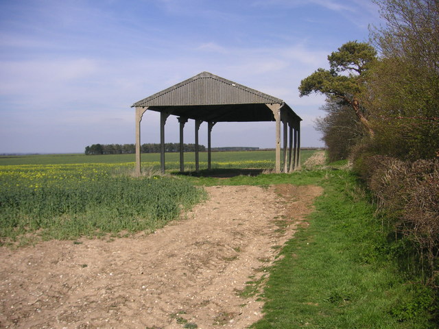 Barn north of Roman Road