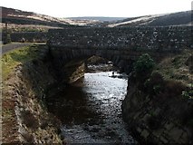 SD9633 : Bridge Over Black Clough. by Steve Partridge