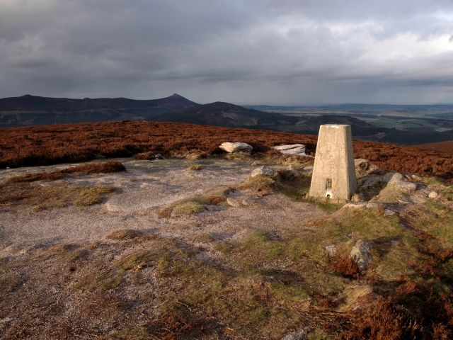 Triangulation Pillar on Summit of Cairn William