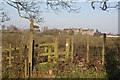 Stile, looking towards Denstone College