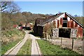 Bridleway through Sharnden Old Manor Farm