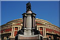 Statue of Prince Albert and the Royal Albert Hall