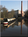 Clarence Mill Reflection, Bollington