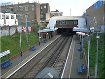 TQ3385 : Platforms of Dalston Kingsland Station by Danny P Robinson