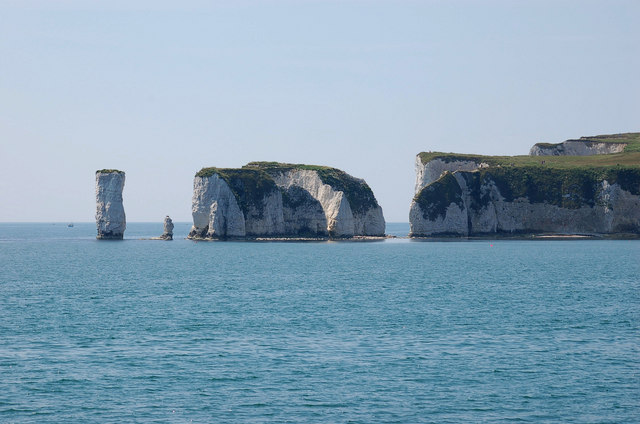 Old Harry at Handfast Point.