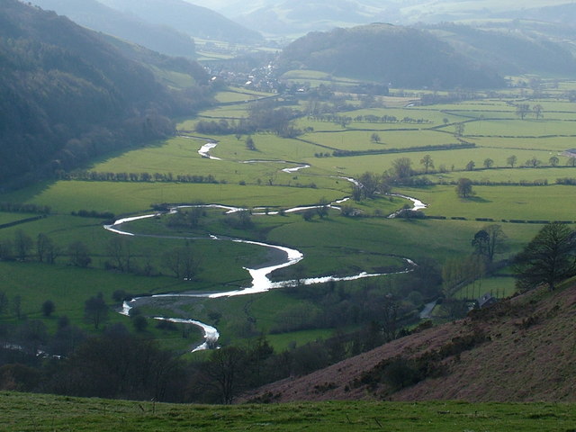 Teme valley towards Knucklas