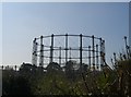 Empty Gas Holder adjacent to Guest Avenue