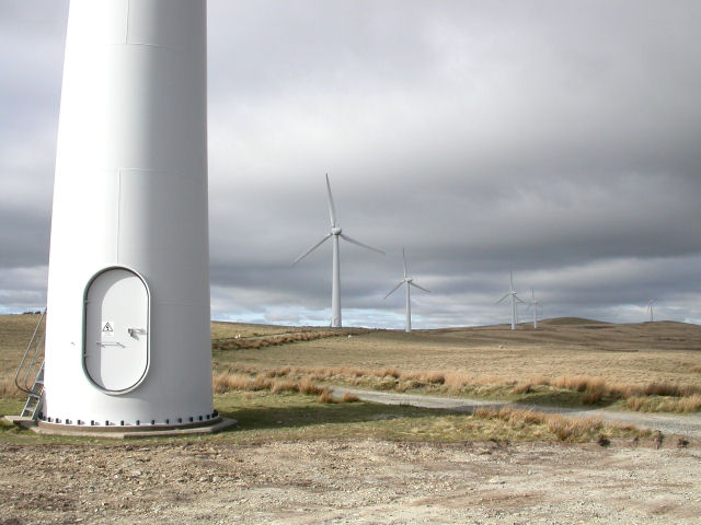Bryn Titli Wind Farm - WTG12 and others