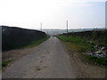 Ffordd Fferm ger Rhyd Rosser / Farm road near Rhyd Rosser