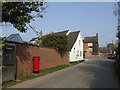 Street with two postboxes