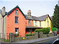 Colourful houses on the High Street