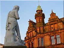 NX9776 : Burns Statue by Colin Smith