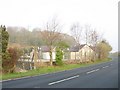 Ysgol Gynradd Cwm-y-glo Primary School from the by-pass