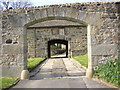 Entrance to Beamsley Hospital, Beamsley