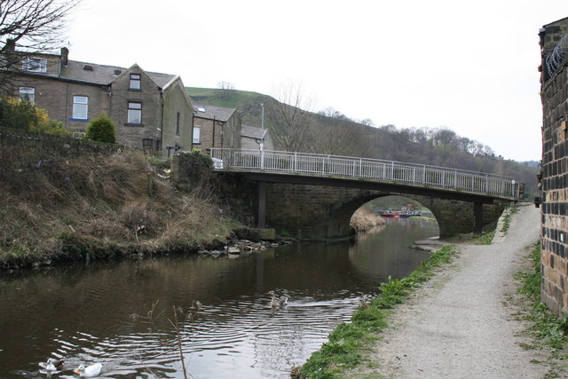 Hey Sike Bridge, Rochdale Canal, Todmorden, Yorkshire