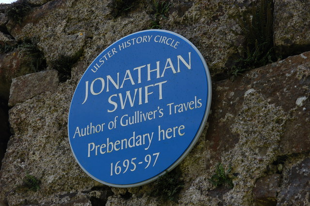 Jonathan Swift plaque, Ballynure