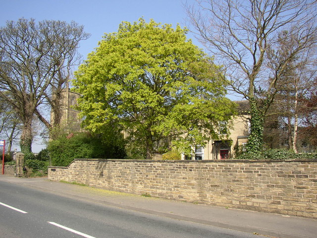 The Vicarage and Church, Church Lane, Southowram