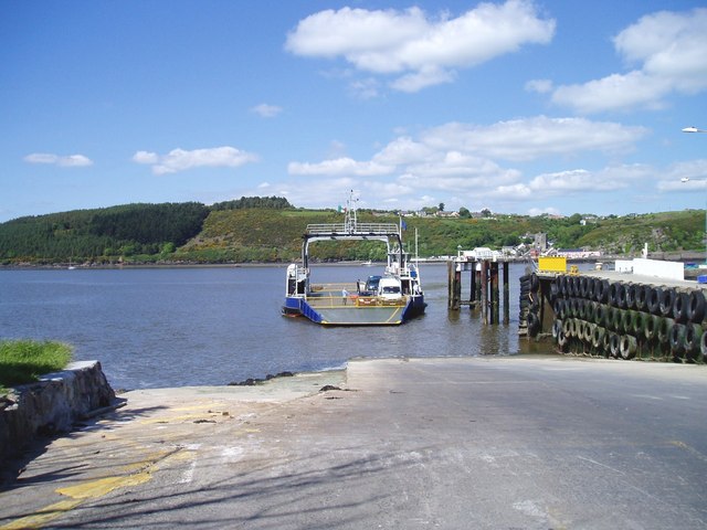 Ferry arriving at Passage East