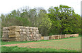 Straw Bales and Field Boundary, near Quatt, Shropshire