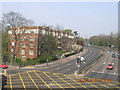 TQ2488 : North Circular Road (NW11) at Junction of Brent Street (NW4) by Robin Sones