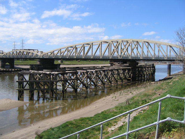 Hawarden Bridge over the River Dee