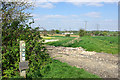 Footpath junction on the John Ray walk