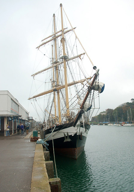 Tall Ship in Weymouth Harbour © gary radford :: Geograph Britain and ...