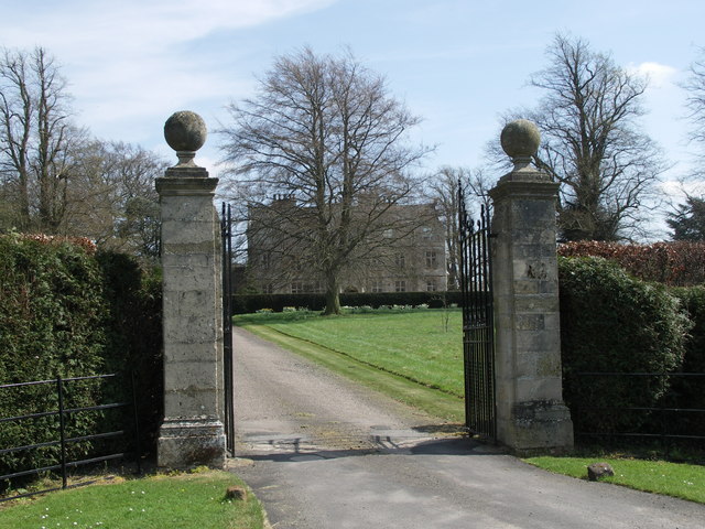 Gateway to Carlton Hall.