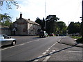 Frampton Arms and level crossing