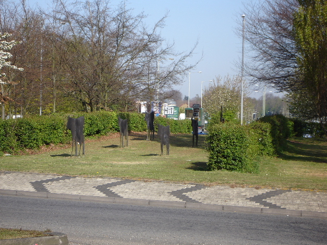 The Drovers roundabout