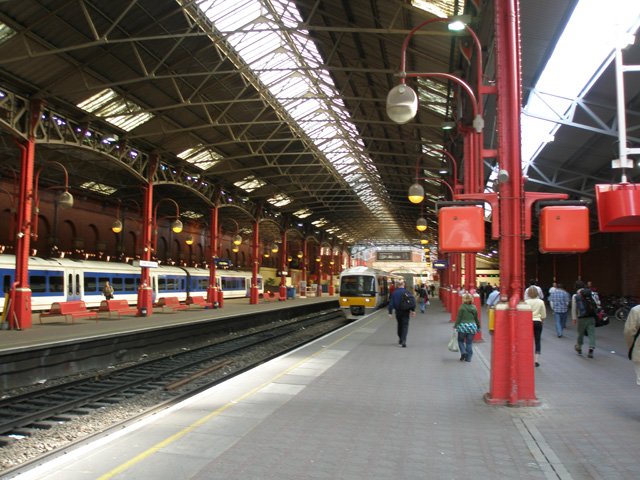 Interior of Marylebone Station