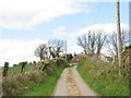 Pen-y-bryn cottage at the top of Gallt Cae-hob