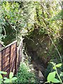 Dry stream in Upper Harbledown