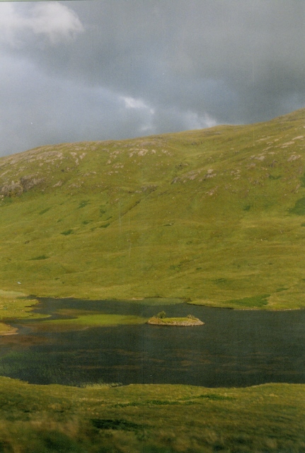 Crannog in Loch Sguabain