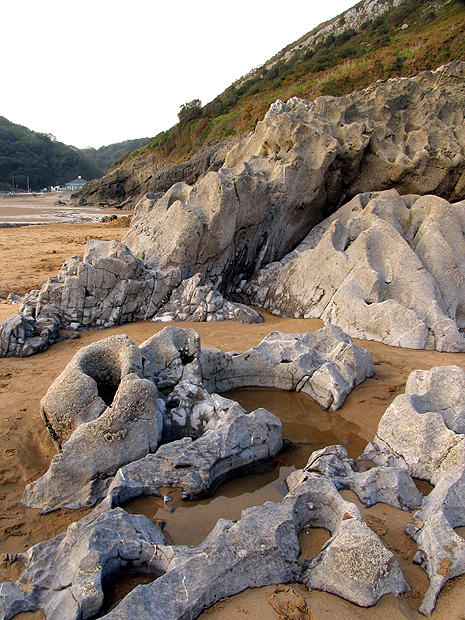 Rocky Outcrop at Caswell
