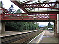 Footbridge Gleneagles Station