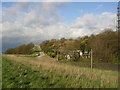 Access road to Fixby Water Treatment Works, off New Hey Road, Fixby