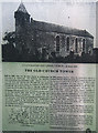 Plaque on Old Church Tower, Auchterarder