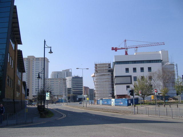 The Atrium under construction - April 2007